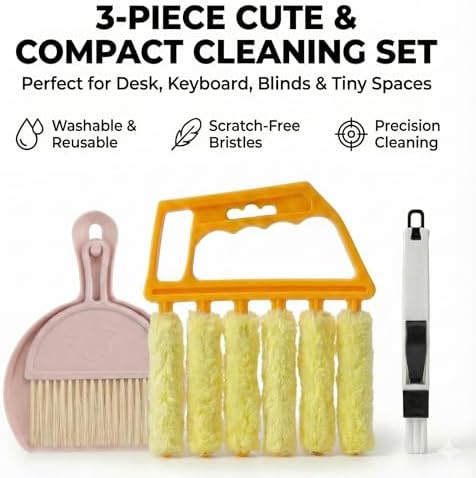 Mini Cleaning Kit, 3-Piece Compact Set - Image 2