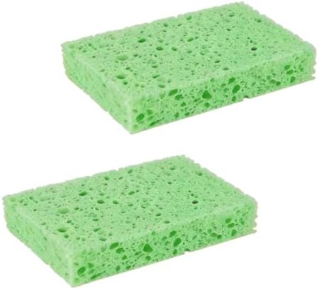 Multi-Use Cellulose Kitchen Sponges Compressed Cellulose Sponges, Non-Scratch by Unknown