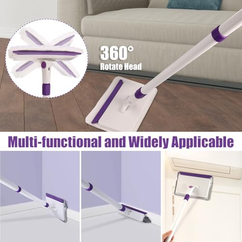 Baseboard Cleaner Tool with Handle, Bathroom Kitchen - Image 4