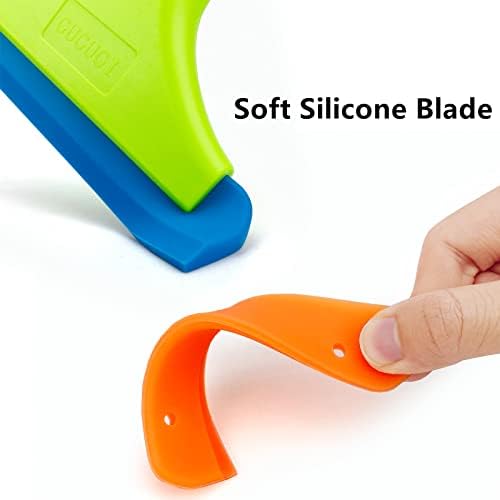 Super Flexible Silicone Squeegee, Auto Water Blade, Water Wiper, Shower Squeegee - Image 5