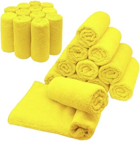 Blue Horizon Microfiber Cleaning Towels, Ultra Soft Plush Washcloth, All - Image 2