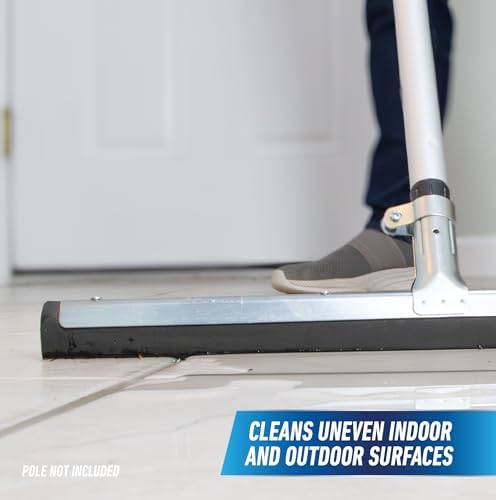 Unger AquaFlex 18" Floor Squeegee, Uneven Surface, Professional - Image 2