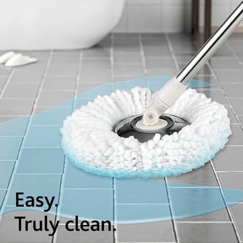 Spin Mop Replacement Handle, 360°Spin Mop Pole Handle Replacement Rotating - Image 5