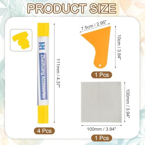 uxcell 4Pcs Wood Filler Sticks, Wood Repair Kit - Image 2