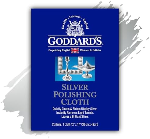 Goddard's Silver Polishing Cloth, 1 Pack by GoddardsCleanersandPolishes