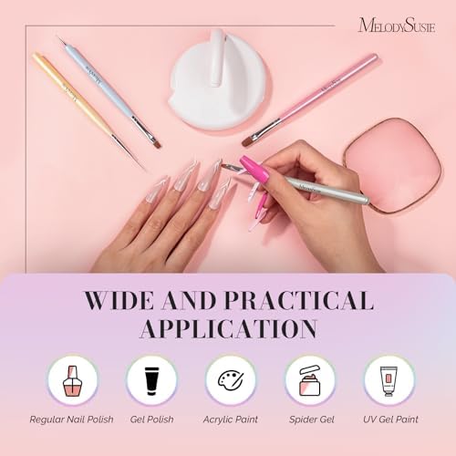MelodySusie Nail Art Brushes Set - Image 6