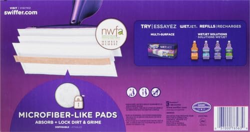 Swiffer WetJet Mops for Floor Cleaning, Hardwood Floor Cleaner Spray Mop Pad - Image 3