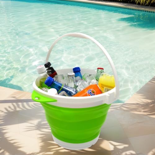 SAMMART 10L Collapsible Fishing Bucket - Image 5