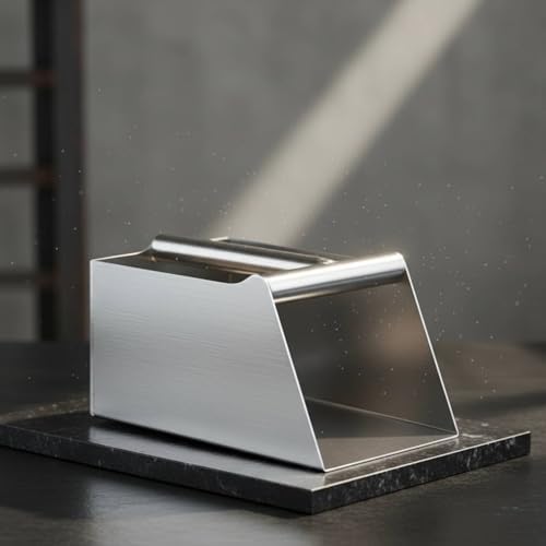 Almencla Stainless Steel Dustpan Heavy Duty Cleaning Tool Metal Debris Remover - Image 2