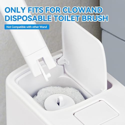 Disposable Toilet Brush System & 48 Scrubbing Refills - Image 6