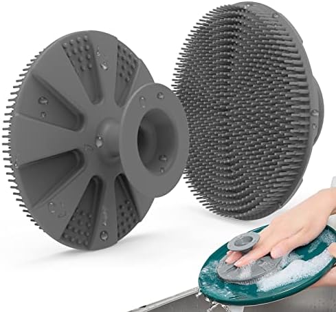 Silicone Dish Scrubber, Non-Scratch Scrub Spong by BEAUTAIL