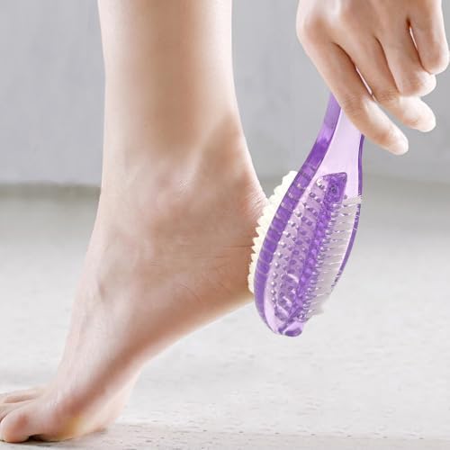 Handle Grip Nail Brush Two Sided Hand Fingernail Cleaning Brush Foot Scrub - Image 4