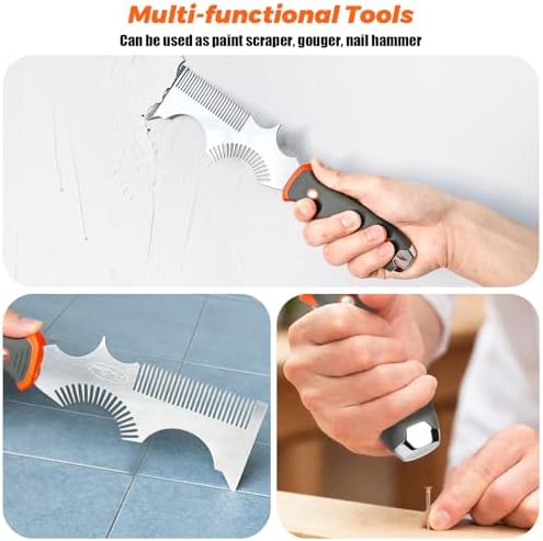 8-in-1 Paint Brush Comb and Paint Roller Cleaner Tool - Image 5