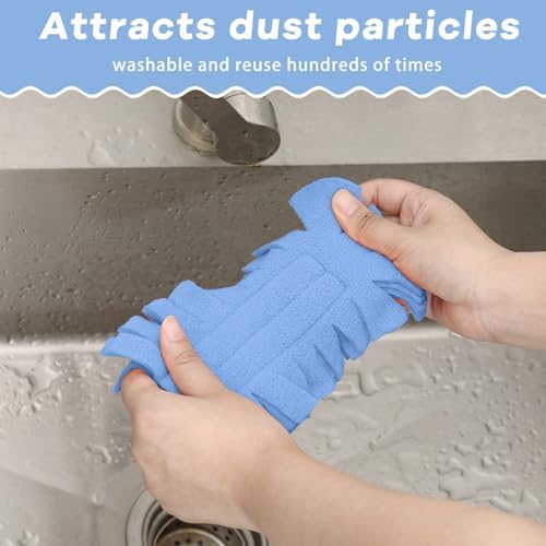 12 Pcs Reusable Duster Refills Washable Pads - Image 6