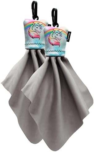 SPUDZ Classic Microfiber Lens Cleaner – Clip-On Pouch, Washable – by SPUDZ