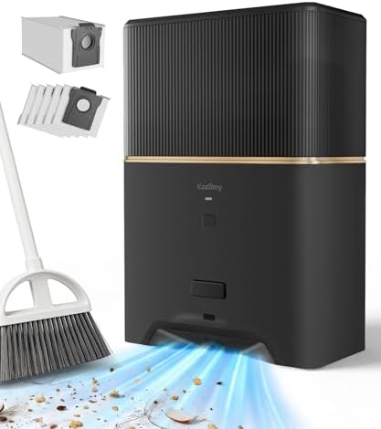 Touchless Vacuum Dustpan, 26kPa Suction, Auto/Manual Mode by Ezzomy