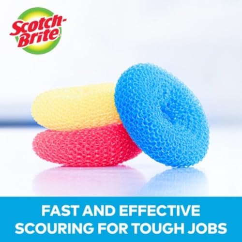 Scotch-Brite Non-Scratch Scouring Pads – Plastic Dish Scrubbers - Image 3