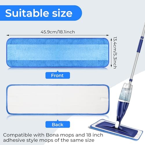 Wlich 3 Pack Microfiber Cleaning Pads are Compatible - Image 2