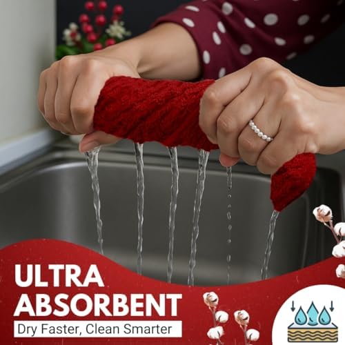 Infinitee Xclusives Kitchen Towels -12 Pack - Image 3
