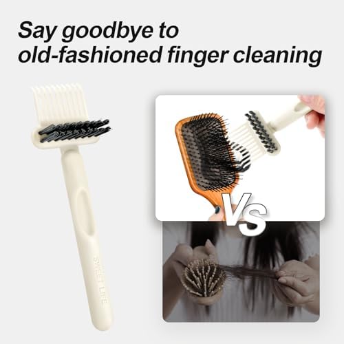 2 Pack Hair Brush Cleaning Tool, 2-in-1 Cleaner Tool, Portable Cleaning Tool Set - Image 3