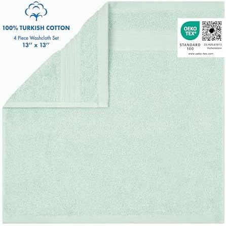 Cotton Paradise 100% Cotton Turkish Towel Set, Soft Absorbent Quick Dry - Image 2
