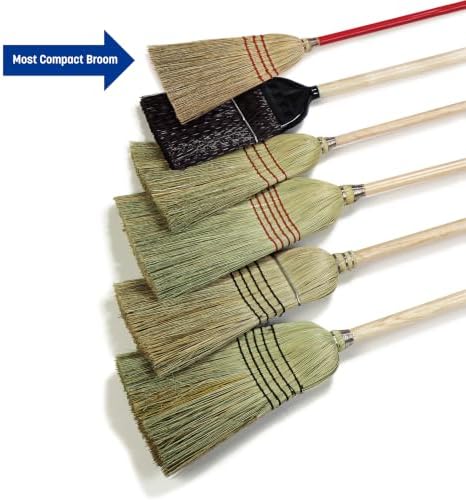 Flo-Pac Compact Corn Fiber Utility Broom - Image 2