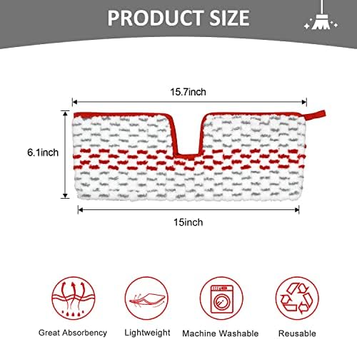 Microfiber Spray Mop Pads Compatible - Image 2