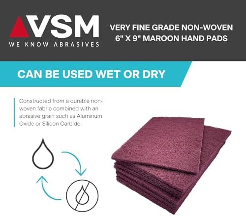 VSM 10-Pack: 6" x 9", Maroon - Image 7