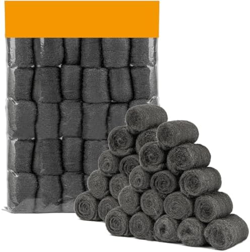 MAQIHAN Steel Wool Pads 0000 30pcs by MaqiIhanCustomOfficial