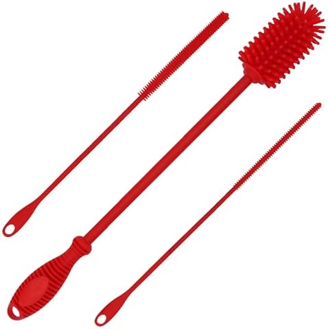 Kitchiny Silicone Bottle Brush 12.5 inch by Kitchiny