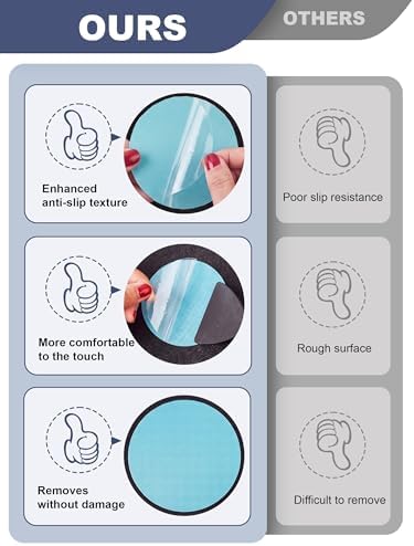 Secopad 24PCS Round Non Slip Bathtub Stickers - Image 5