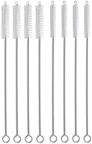 Hiware Straw Cleaner Brush Set, 8-Piece Long Cleaning Brush by HIWARE