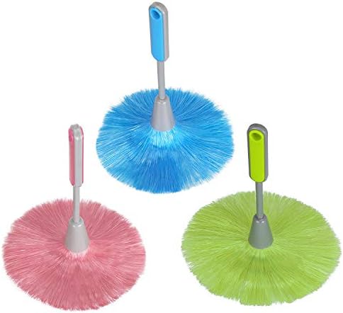 WOVTE 3 Pack Fluffy Microfiber Delicate Kitchen Duster Laptop Keyboard Brush - Image 2
