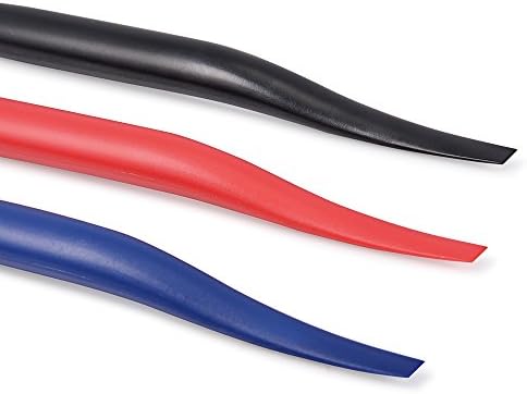 FOSHIO Vinyl Car Wrapping Flexible Micro Squeegee Curves Slot Tint Tool Set 3 - Image 5
