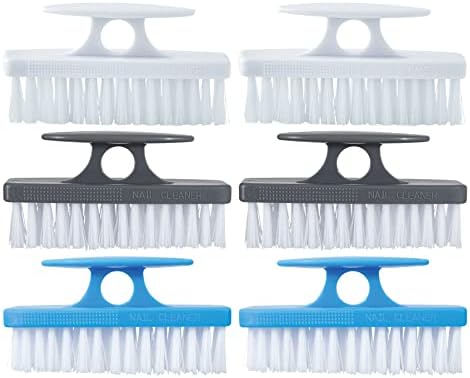 Superio Nail Brush for Cleaning Fingernails, Nail Scrubber Brush, Toe Foot by Superio