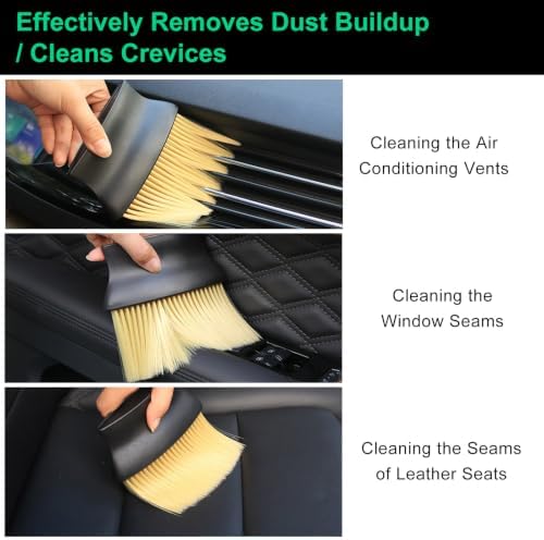 Car Interior Dust Brush, Scratch-Free Auto Detailing Brush - Image 6