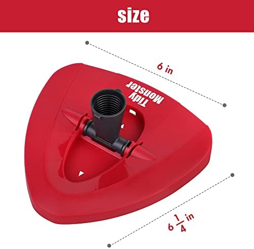 TidyMonster 6 inch Mop Replacement Base - Image 4