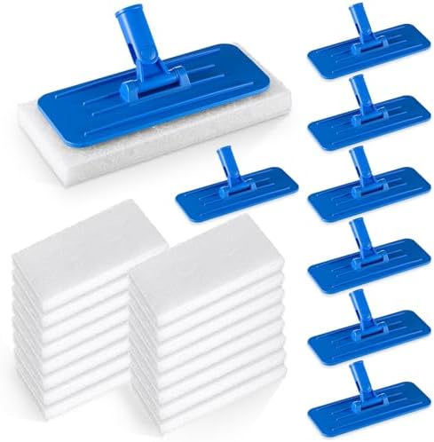 Maxdot 24 Pcs Swivel Threaded Scrub Floor Pad Holder by Maxdot