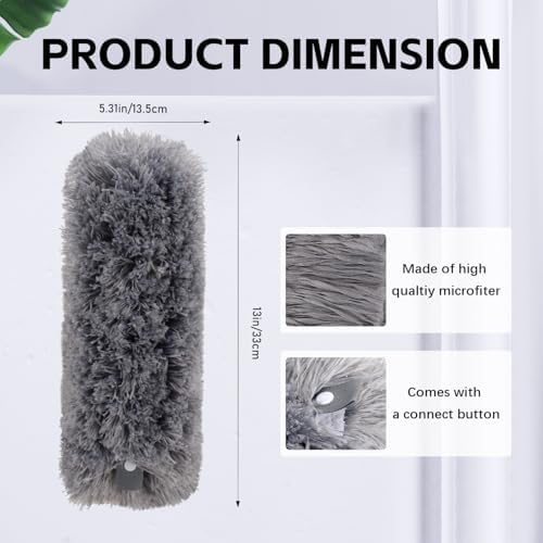 Reusable Microfiber Duster Refills Compatible - Image 2