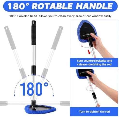 Potchen 8pcs Car Windshield Cleaner Tool - Image 2