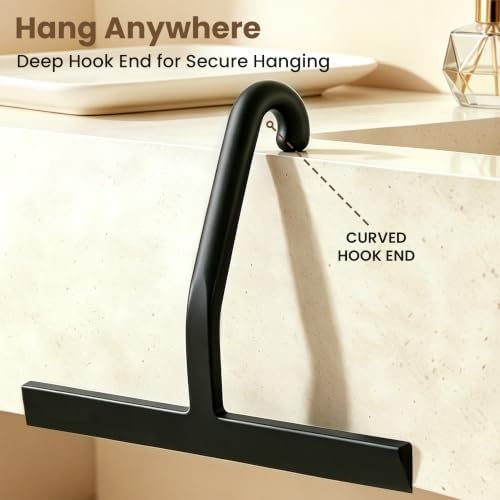 10 Inch Silicone Shower Squeegee - Image 4