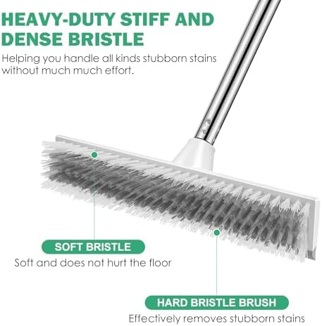 SetSail 12-in Wide Floor Scrub Brush - Image 3