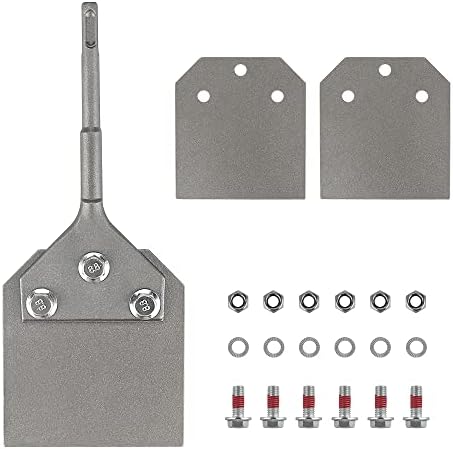 SDS Plus Floor Scraper 4" x 10", Thinset Removal Bit Tile Removal Chisel Tool by VonLux