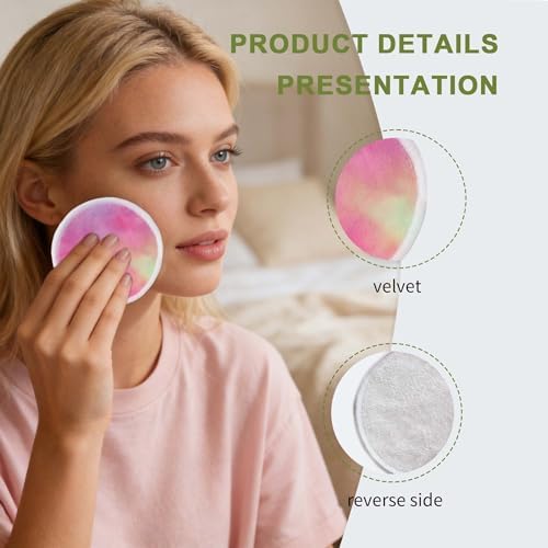 28 Pack Reusable Makeup Remover Face Pads - Image 7