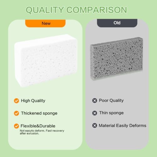 6-Count Kitchen Sponges, Compostable Thicker Pop-Up Sponges - Image 5