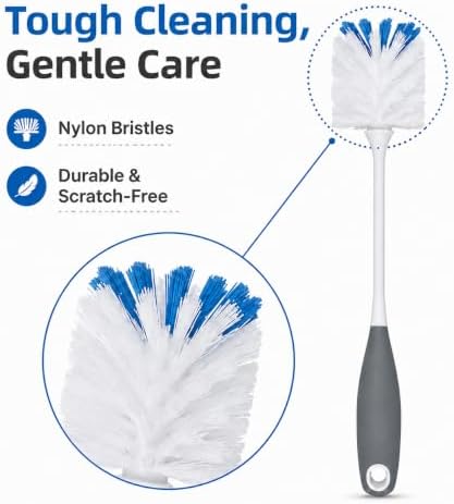 2 Pack Bottle Scrubbing Brushes - Image 2