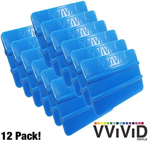VViViD Blue Handheld Vinyl Wrap Applicator Squeegee - Image 3