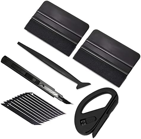 Gomake Vehicle Vinyl Wrap Window Tint Film Tool Kit Include 4 Inch Felt Squeegee by Gomake
