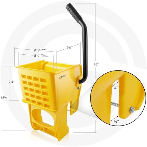 Side Press Wringer Replacement for Dryser Branded Commercial Mop Bucket - Image 6