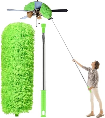 Microfiber Feather Duster, High Ceiling Fans by Newliton